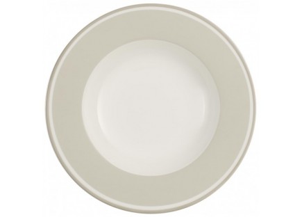 Savannah Cream Rim Soup 9 1/2 in