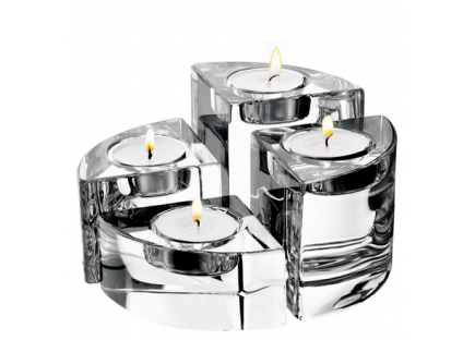 Orrefors votive set 4